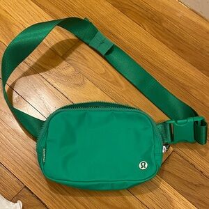 lululemon athletica Vibrant Green Belt Bag